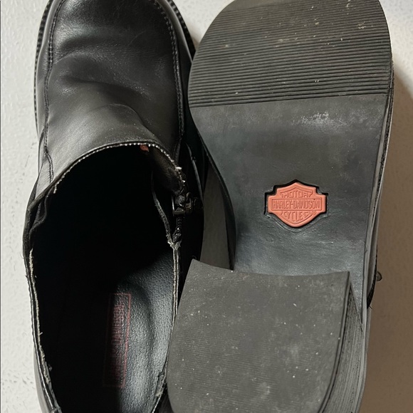 Harley Davidson Ankle Riding Boots, Size 9 - Picture 5 of 8